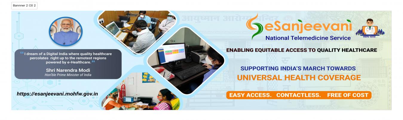 eSnajeevani- Universal Health Care Coverage